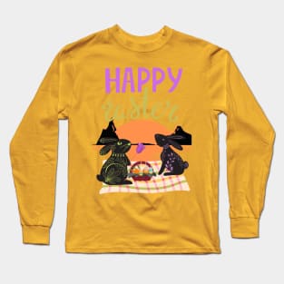 EASTER BUNNIES ON THE BEACH Long Sleeve T-Shirt